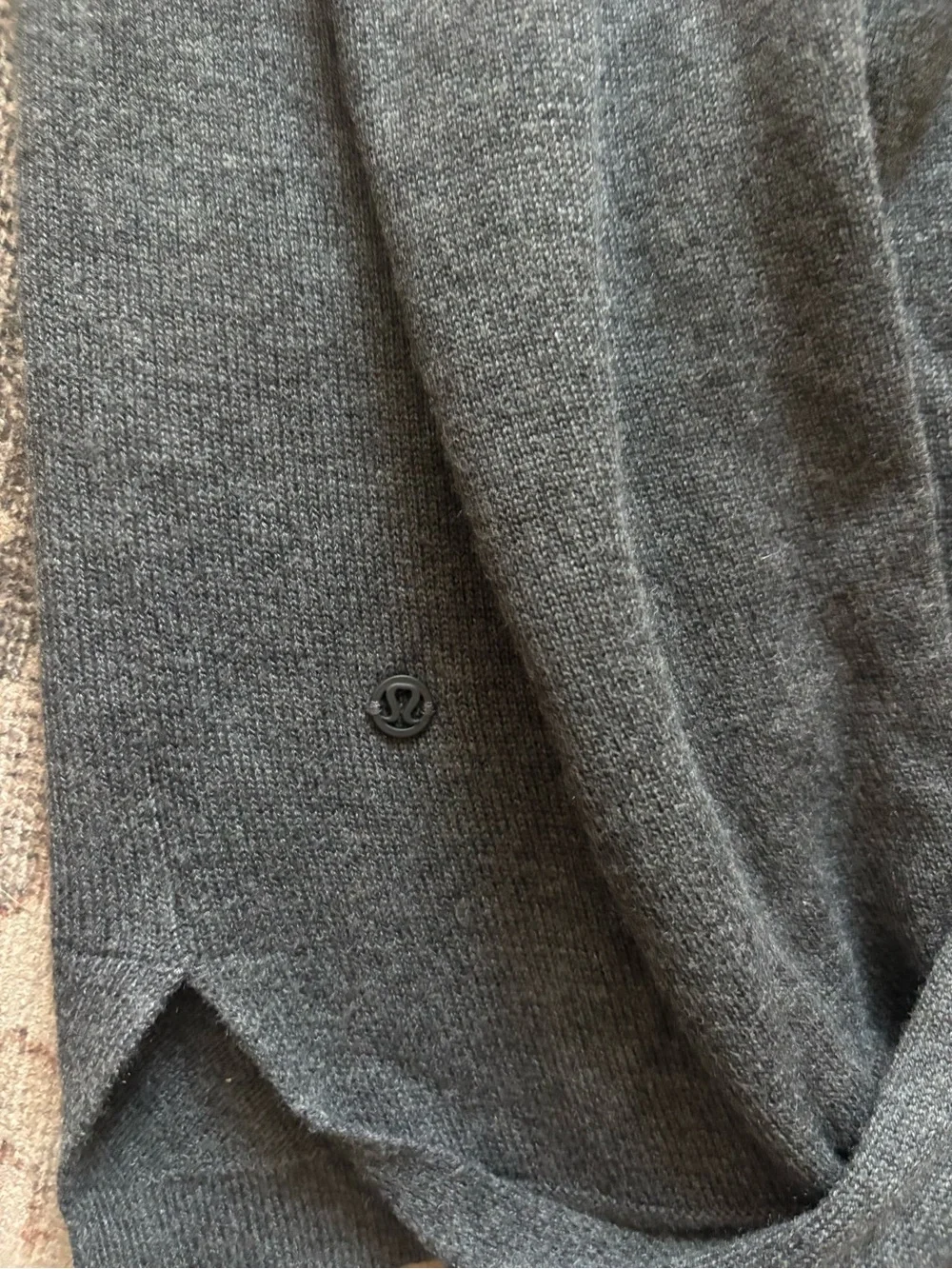Lululemon Back to Balance Sweater Open Back size 8
